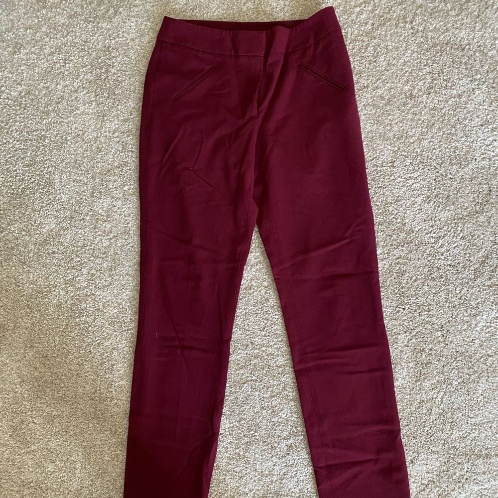 Burgundy Trouser